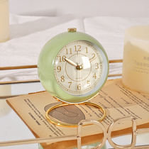 2021 New ins Wind children to school small alarm clock students with Nordic Special simple female desktop clock clock clock