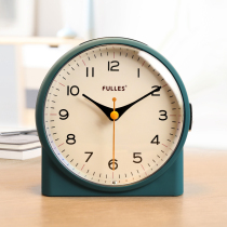 Bed silent small tableroom bedroom alarm clock children special clock for children with the bed artificial desktop clock