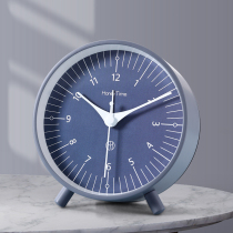 Morandi color ins small alarm clock girl small household bedside net red students with children silent clock desktop