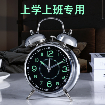 Luminous dormitory special alarm clock children Boy bedroom night light Integrated Primary School students with desktop clock bedside clock