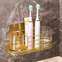 Toilet Toothbrush Rack Bathroom Wash Terrace Electromotion Toothbrush Shelf Light Lavish Washstand Table table Desktop cup accommodating rack