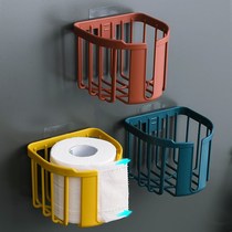 Punch-free toilet rack household tissue box toilet paper toilet toilet paper rack roll paper roll holder
