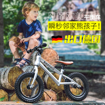 Childrens balance car 2-6 years old childrens scooter boys and girls Baby Scooter without pedals two-wheeled bicycle