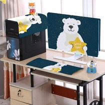 Computer dust cover computer cloth dust protection cover desktop computer cover computer keyboard monitor dust cover cloth