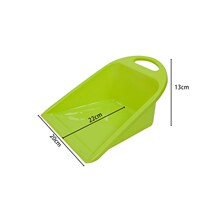 Hand dustpan Small pick bucket ash bucket garbage shovel Multi-functional debris collection shovel small poke household sweeping dustpan
