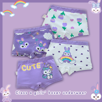 Childrens panties girls cotton baby boxer shorts little girl 100% do not clip pp spring and autumn bottoms