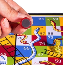 Snake chess game Encyclopedia multi-function chess Snake Chess childrens game chess flying snake checkers parent-child educational toy