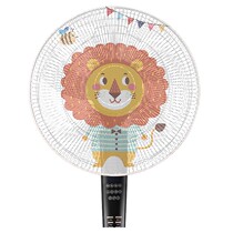 Electric fan protection net childrens anti-pinch hand net cover dust cover All-inclusive safety and beauty of childrens floor anti-card hand
