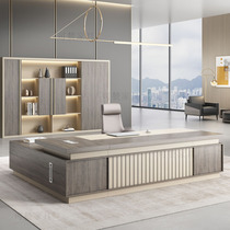 Office owner table creative president table minimis modern upscale single large class desk manager desk chair combination