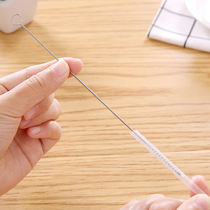 Bottle slender baby brush Water cup Small cleaning kettle brush Straw cup cleaning baby straw brush Nylon brush