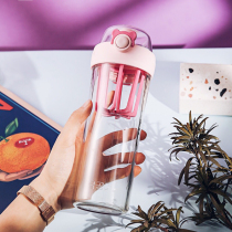 Cup Bear shake cup Sports water cup Juice cup Portable protein fitness cup Couple adult handy cup