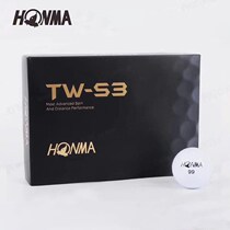 HONMA golf TW-S3 new products three-layer ball long distance 12 pack