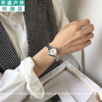 (Three four) watches female small net red students simple Korean version of Joker retro chain small dial bracelet watch