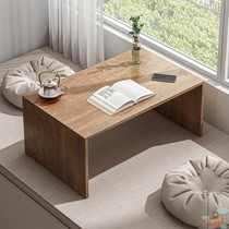 Coffee table Modern bay window tatami low table Nordic home rectangular simple bedroom sitting computer desk desk desk