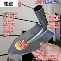 Steel horse agricultural special price hoe manganese steel quenching hoe pickaxe weeding loose soil ploughing tool tip hoe gouting hoe