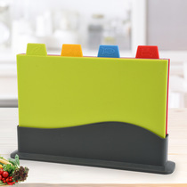 Classification board set chopping board chopping board household antibacterial and mildew-proof plastic cutting board baby supplementary food board pp cutting board