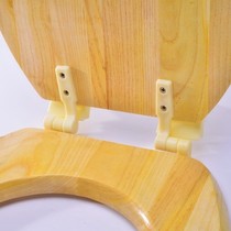 Universal old toilet seat accessories solid wood wooden seat ring toilet flap squat toilet wooden household toilet Wood