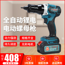 Snooker automatic brushless electric screw gun pull cap rechargeable ram screw pneumatic rivet gun