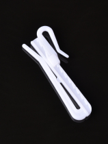 (10pcs) Korean Curtain Hook Accessories Adjustable Telescopic Hook S Hook Curtain Lifting Hook Plastic Hook