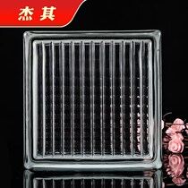 Cloud hollow glass brick toilet partition wall transparent square crystal brick porch kitchen bedroom shower decoration