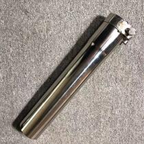 Car exhaust modification pair joint extension tube Bell mouth 63 stainless steel 51 soft connection adapter plug customization