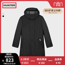 Hunter womens clothing 2021 autumn and winter New British ins tide clothing raincoat long weatherproof hooded jacket jacket