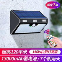 New Solar Yard Lamp Outdoor Home Balcony Wall Lamp Hung Lamp Human Sensing Yard Lighting Street Lights