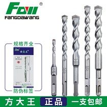 Fang great king drill lengthened shock turning head electric hammer square handle round handle concrete planting rib cement wall punching 350mm