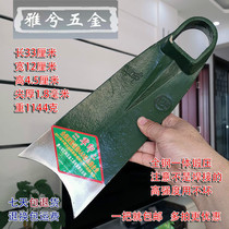 Military-printed all-steel-integrated forging hoe to open up wasteland reclamation farming tools agricultural digging bamboo shoots weeding Manganese