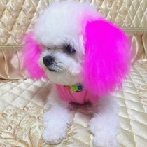 Pet dog than bear dyeing Teddy color hair dye cream Bomei cat hair cream Brown red