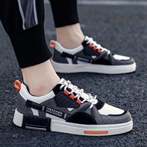 X0ANTA0C2021 new summer mens shoes mens flat shoes Korean trend canvas sports casual cloth shoes