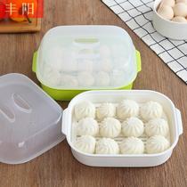 Microwave box steamed buns utensils kitchen cooking heating appliances hot rice steamer square steamer
