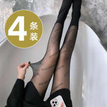 Autumn and winter Japanese small wave point legged stockings thin socks bottoming socks sexy ladies stockings