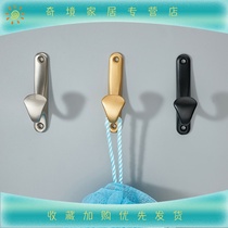 Light and luxurious without punching in door clothes hanging clothes hook wall door rear wall-mounted wall Xuan locked into the family door shelve hook