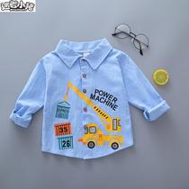Boy clothes 1 Spring and autumn clothes 2 Shirts 3 Long sleeves Child 4 Baby 5 Shirt 6 Tide 7 Year Old 9 Inch Boy Boy Treasure