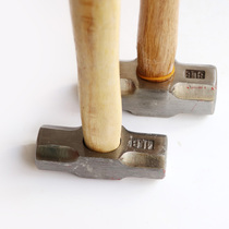 White steel wooden handle octagonal hammer Polished wooden handle iron hammer Linyi hammer hardware tools