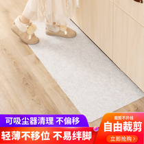 Japanese kitchen erasable floor mat home waterproof and oil-proof non-slip mat bath bathroom foot mat entrance long door mat