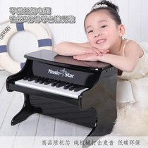 Music star childrens toy piano wooden 25 key mechanical piano Enlightenment early education puzzle instrument can play