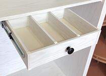 Wardrobe Computer desk hanging hanging drawer classification box Storage box grid Office desk lifting drawer custom custom