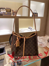 LV Louis Vuitton Carryall Коробка для покупок Старые цветы сумка с одним плечом сумка M46203