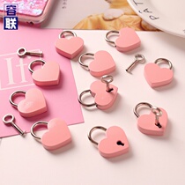Small lock head special small lock with key cute bag cabinet lock box mini padlock student creativity
