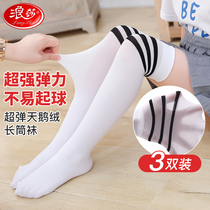 Super-bound Velvet over knee stockings baby stockings in Super Summer Super-Super-knee stockings