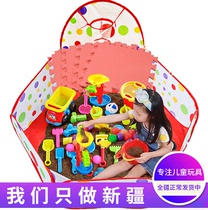 Cassia toys sand pool set childrens home indoor baby sand digging sand to play sand beach pool Xinjiang