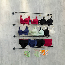 Light luxury underwear underwear display rack womens rack front side rack clothing Wall hanger hanging wall simple hanging hanger