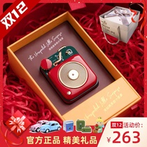 Elvis Presley Radio Elvis Atomic Record Player B612 Bluetooth Retro Elvis Presley Small Speaker Smart Voice Interactive