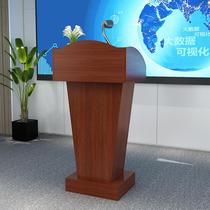 The podium welcome the reception desk speech training desk guide the teacher podium wedding host factory direct sales