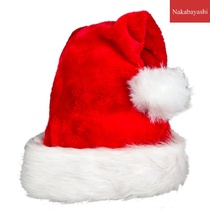 New Christmas Christmas cap extra thick ball Christmas hat Santa hat plush Christmas hat