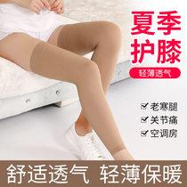 Thin Skin Kneecap Spring Autumn Warm Knee Joint Old Chill Leg Lady Summer Long Cylinder Sleeve Super Slim Anti-Slip Anti-Off Leg