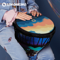 lemonking African drum 10 inch tambourine professional percussion instrument Lijiang drum African drum flagship store