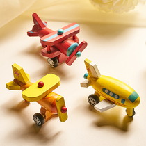 Creative ins cute ornaments airplane model childrens room childrens clothing shop desk table decorations